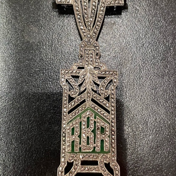 Vintage Marcasite Brooch - Picture 4 of 8